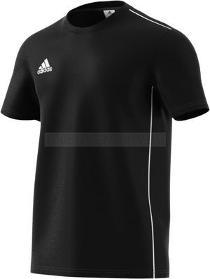 Фото Черная футболка Core 18 Tee с шелкографией, размер M