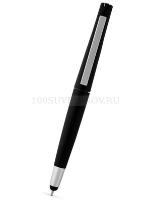 Фото Ручка-стилус шариковая "Naju" с флеш-картой на 4  Гб (черный)