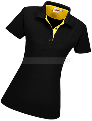 Фото Хлопковая женская рубашка поло SOLO для трафаретной печати