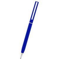 Ручка темно-синяя из металла ическая шариковая "АТРИУМ"