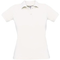 Рубашка поло женская брендовая SAFRAN PURE белая, XL