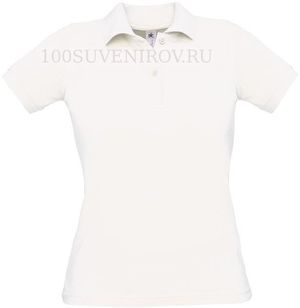 Фото Фирменная женская рубашка поло Safran Pure белая XXL