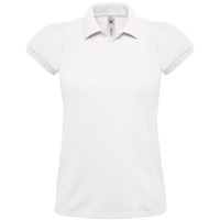 Фотография Рубашка поло женская Heavymill белая S, люксовый бренд BNC