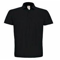 Картинка Рубашка поло ID.001 черная XXL от модного бренда BNC
