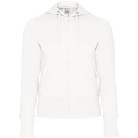 Фотка Толстовка женская Hooded Full Zip белая XS из брендовой коллекции БиЭнСи