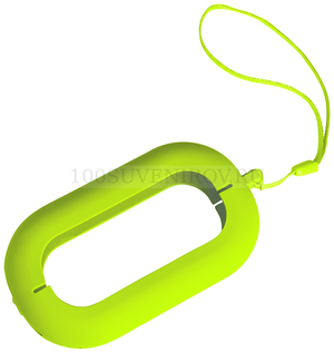 Фото Светло-зеленая обложка из силикона с ланъярдом к зарядному устройству SEASHELL-2, силикон