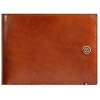 Бумажник коричневый из кожи ELYSEE