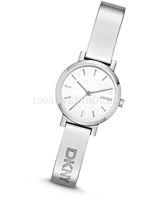 Фото Часы наручные, женские «DKNY» (корпус- серебристый, циферблат- серебристый, крепление- серебристый)