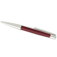 Ручка шариковая Defi, красный/серебристый