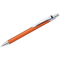 Ручка шариковая Actuel, оранжевый/серебристый