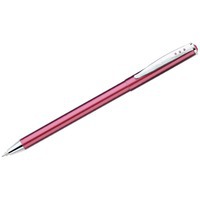 Ручка шариковая Actuel, красный металлик/серебристый