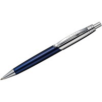 Ручка шариковая Easy, синий/серебристый