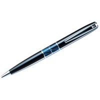 Ручка шариковая Libra, черный/синий/серебристый