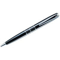 Ручка шариковая Libra, черный/серебристый