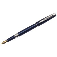 Ручка перьевая Secret Business, синий/серебристый