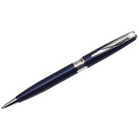 Ручка шариковая Secret Business, синий/серебристый