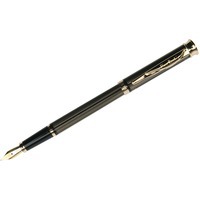 Ручка перьевая Tresor, черный/золотистый