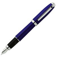 Ручка перьевая Olympio M, фиолетовый/серебристый