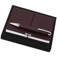Фотка Подарочный набор фирменных деловых аксессуаров: блокнот А6, ручка шариковая