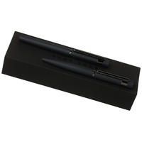 Подарочный набор: ручка шариковая, ручка роллер, темно-синий