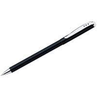 Ручка шариковая Actuel, черный металлик/серебристый