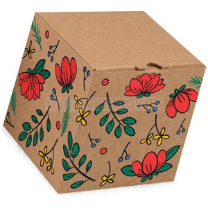 Фото Картонная красивая подарочная коробка ADENIUM