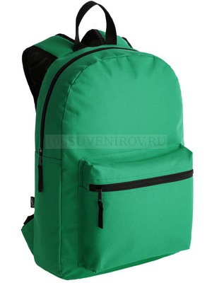 Фото Зеленый рюкзак UNIT BASE с шелкографией