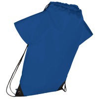 Рюкзак ярко-синий с принтом футболки болельщика