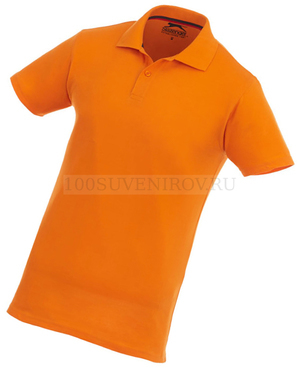 Фото Рубашка поло "Advantage" мужская «Slazenger» (оранжевый) L