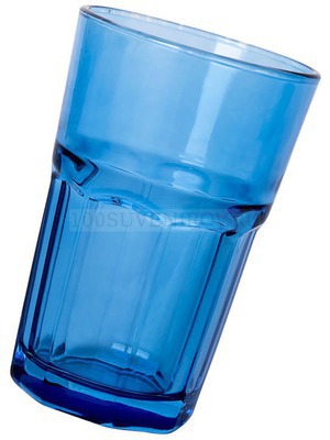 Фото Стакан GLASS, синий, 320 мл, стекло