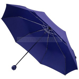 Фото Складной зонт синий FLOYD с кольцом