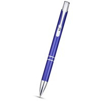 Ручка металлическая шариковая «Moneta», синий/серебристый