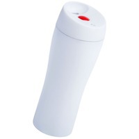 Термостакан белый из пластика SOLINGEN, вакуумный, герметичный