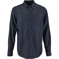 Рубашка мужская BARRY MEN, синяя (деним) XL