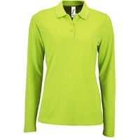 Рубашка поло женская с длинным рукавом PERFECT LSL WOMEN, зеленое яблоко S