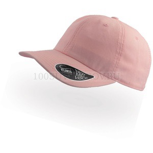 Фото Бейсболка "DAD HAT", розовый, 6 клиньев, 100% хлопок, 280грм2, металлическая застежка