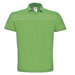 Фото Эксклюзивная рубашка поло ID.001 зеленое яблоко, размер S