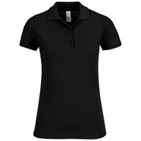 Фотка Рубашка поло женская Safran Timeless черная M, мировой бренд BNC
