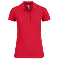 Фото Рубашка поло женская Safran Timeless красная S от популярного бренда BNC