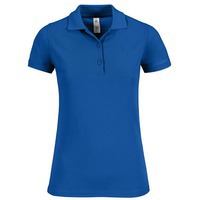 Рубашка поло женская удобная SAFRAN TIMELESS ярко-синяя, XL