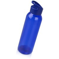 Бутылка синяя из пластика для воды PLAIN