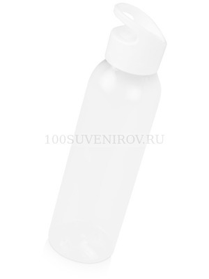 Фото Белая бутылка из пластика для воды PLAIN