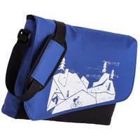 Фотка Конференц сумка «Крутой подъем», синяя, люксовый бренд Принтэссенция