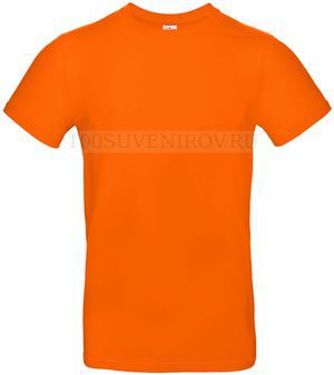 Фото Лучшая футболка E190 оранжевая под шелкографию, размер XL
