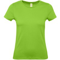 Летняя футболка женская E150 зеленое яблоко S и качественные красивые поло