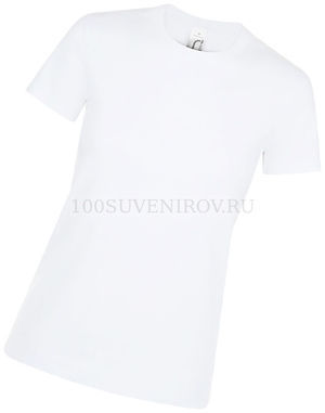 Фото Белая футболка из хлопка REGENT WOMEN, размер S