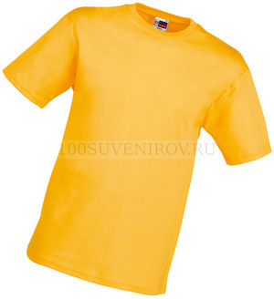 Фото Золотисто-желтая футболка из хлопка HEAVY SUPER CLUB детская