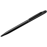 Фото TOUCHWRITER  BLACK, ручка шариковая со стилусом для сенсорных экранов, черный/черный, алюминий