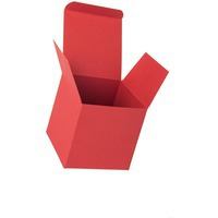Коробка подарочная, "Cube"; 9*9*9 см; красный