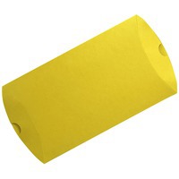 Коробка подарочная, "Pack"; 23*16*4 см; желтый